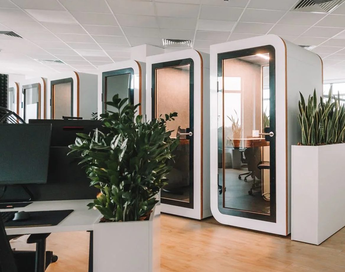 Акустичні кабіни SilentBox в офісі